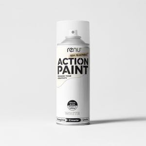 Action Paint - White