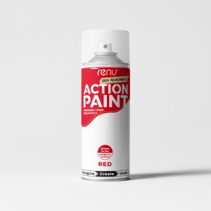Action Paint - Red