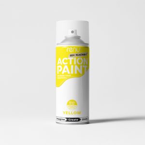 Action Paint - Yellow